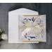 Square Annual Meeting Invitation Thanksgiving Day Greeting Card Customization Rose Pattern